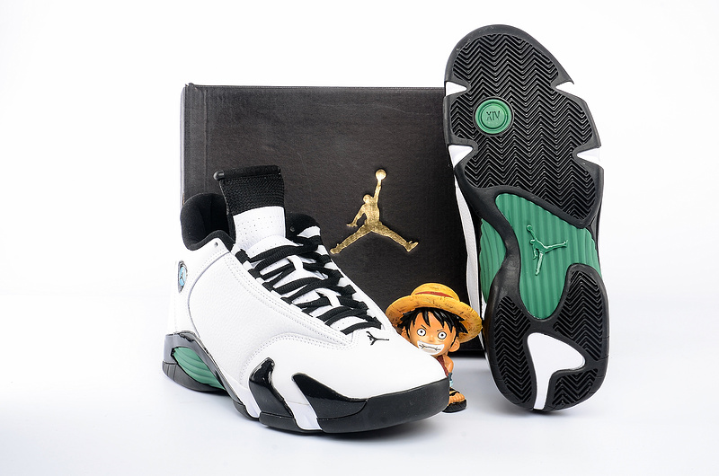 Newly Classic Air Jordan 14 Oxidized Green Shoes For Sale